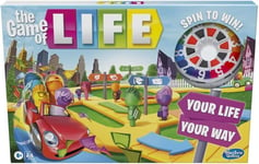 Hasbro Gaming The Game of Life Game Family Board Game for 2 to 4 Players for Kid