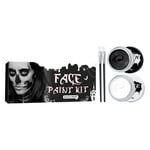 Halloween Cosplay Face Body Paint SFX Makeup Black + White Face Paint SLS