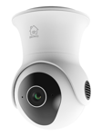 Wi-Fi-kamera med motoriseret pan & tilt-funktion, udendørs IP65, 2MP, ONVIF, hvid