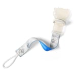 BabyOno Pacifier Holder clips til sut til børn fra fødslen Blue 1 stk.