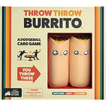 Exploding Kittens Throw Throw Burrito & Throw Throw Avocado Bundle - Card Games for Adults Teens & Kids - Fun Family Games - A Dodgeball Card Game