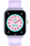 Ice-Watch - ICE smart junior 2.0 Soft blue Purple - Montre connectée bleue pour enfant avec bracelet en silicone violet - 022800 (1,75 pouces)