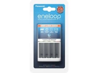 Panasonic Eneloop Bq-Cc55 - Batteriladdare - (För 4Xaa/Aaa) 4 X Aa-Typ - Nimh - 2000 Mah