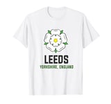 Leeds Yorkshire Rose Flag Idea For Women & United Kingdom T-Shirt