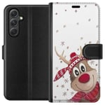 Samsung Galaxy A35 Svart Plånboksfodral Renen Rudolf