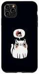 Coque pour iPhone 11 Pro Max Plan To Destroy Funny Cat Meme Humour sarcastique
