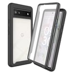 Google Pixel 7a Mobilskal Full Protection, Svart