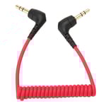 3,5 mm TRS till TRS Mikrofonkabel Brusreducering 3,5 mm TRS Patchkabel för BOYA för Rode SC2 Telefonanslutning