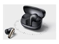 Xiaomi Buds 5 Pro - True wireless-hörlurar med mikrofon - inuti örat - Bluetooth / Wi-Fi - aktiv brusradering - genomskinlig svart