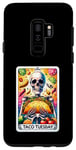 Galaxy S9+ Funny Tarot Card Taco Tuesday Oh Yeah Skeleton Tacos Foodie Case
