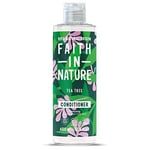 Faith In Nature Natural Tea Tree Conditioner Cleansing Vegan & Cruelty Free N...