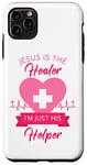 iPhone 11 Pro Max Christian Nurse Women’s Jesus The Healer Gospel Graphic RN Case