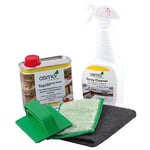 NEW Osmo Top Oil Surface kit 11216 - Matt 3058 Top Oil / Spray Cleaner + Cloths