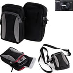 For Canon PowerShot SX740 HS belt bag carrying case Outdoor Holster