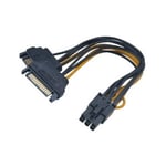 Akasa 15cm SATA to PCIe Cable Adapter