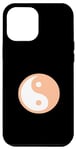Coque pour iPhone 13 Pro Max Couleur de l'année 2024 – Symbole Yin Yang Pêche Fuzz