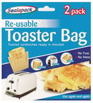 Reusable Toaster Bags Toastie Sandwich Toast Bags Pockets No Fuss Or Mess