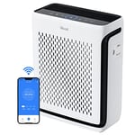 LEVOIT Smart HEPA Air Purifiers for Home Bedroom 104m², Washable Filter with Pet Mode, Air Quality & Light Sensor, 23dB Sleep Auto Mode, Removes 99.97% of Allergens for Pet, Dust, Pollen, Smoke