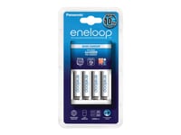 Panasonic Eneloop Basic K-Kj51mcc04e - 10T Batteriladdare - (För 4Xaa, 4Xaaa) 4 X Aaa - Nimh - 750 Mah - 0,25 A