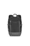 Travelite Unisex Adult Basics Rucksack Luggage Carry-On Luggage (Pack of 1), 14 Litres, Black/Grey