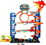 Hot Wheels Let's Race Netflix - City Ultimate Garage Playset with 2...