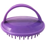 Weryffe Head Massage Silicone Shampoo Brush Scalp Care Hair Cellulite Massager Massage Shampoo Brush Scalp Massager Cleaning Shower Tools,Purple