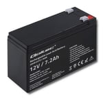 Qoltec 53062 AGM batteri | 12V | 7,2 Ah | max 108A