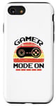 Coque pour iPhone SE (2020) / 7 / 8 Mode Gamer sur Level Up Gaming Culture Merch Jeux vidéo