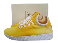 Women’s Shoes Girls Adidas PW HU HOLI Tennis HU Yellow/White DA9617 Size UK 3.5