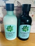 The Body Shop Fuji Green Tea Shampoo & Conditioner 250ml Set Discontinued New UK