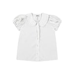 Molo Rosabella Short Sleeve Shirt Crisp White | Vit | 110/116 cm