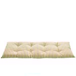 Barriere bänkdyna golden yellow stripe 125×43 cm