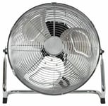 NEW! 20" Chrome High Velocity Industrial 3 Speed Free Standing Large Gym Fan