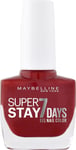 Maybelline  superstay 7 days nail varnish 501 rich cherry