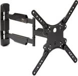Startech.Com Support Mural Tv Orientable Et Inclinable Pour Écrans Vesa 32¿¿ À 55¿¿ - Bras Articulé Haute Résistance Pour Télévision Lcd/Led - Fixation/Accroche Télé Murale Pour Écran Plat