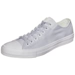 Converse Chuck Taylor All Star II Ox, Sneakers Basses Mixte, Blanc Bleu Blanc White Blue Granite White, 46 EU