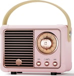 Enceinte Portable Bluetooth Cadeau Fille 10 Ans Kawaii Deco Chambre Haut-Parleurs Bluetooth Sans Fil Cadeau Femme Anniversaire Ado Fille Et Femme Ideal Décoration Maison Chambre Bureau (Rose)