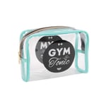 CGB Giftware Cgb Gym Och Tonic Clear Cosmetic Bag One Size Klar