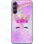 Samsung Galaxy A35 Genomskinligt Skal Unicorn Face