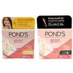 Ponds Bright Day Cream SPF 30 Night Cream Reduce Dark Spots Skin Lightening 45 g