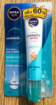 15ml Nivea sun protect and Bright oil control serum SPF 50 PA+++ cream double UV