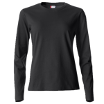Clique Basic Långärmad tröja Svart Dam - XL