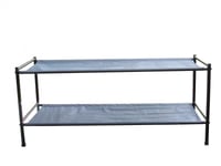 Outdoor Camping Bunk Bed (Portable Twin Bed With Carry Bag Holiday Travel)