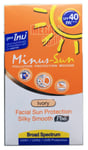 Minus Facial Ultra Sun Protection Silky Smooth Cream SPF40 PA+++ Ivory 30g.