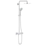 Grohe 26363000 Euphoria, Shower System with Thermostatic Mixer, Chromed.