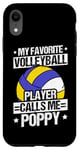 iPhone XR MY FAVORITE VOLLEYBALL PLAYER CALLS ME POPPY. Coach Case