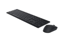 Dell Pro KM5221W - tangentbord och mus-set - kanadisk fransk - sort