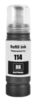 Epson 114 / C13T07A140 svart bläck refill - Kompatibel