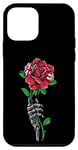 Coque pour iPhone 12 mini Bermuda Rose Squelette Pride Drapeau Bermudien Souvenir