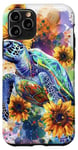 iPhone 11 Pro Turtle Beach Turtles Blue Ocean Design Case